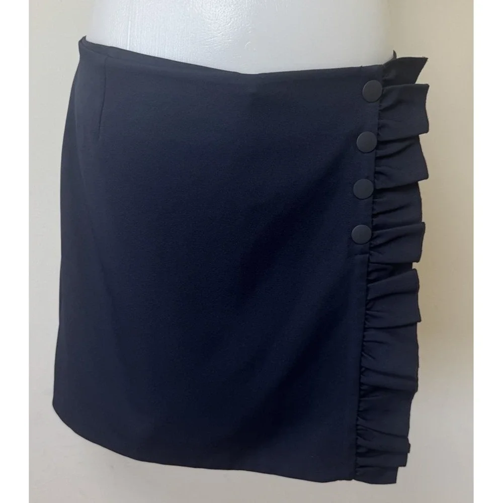 Tory Burch Sport Tech Twill Golf Skort Women's Medium Navy